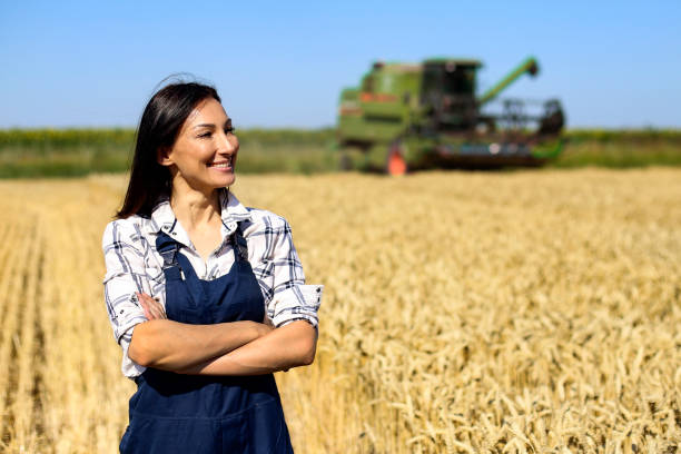 istock Female agricultural worker 1254421054