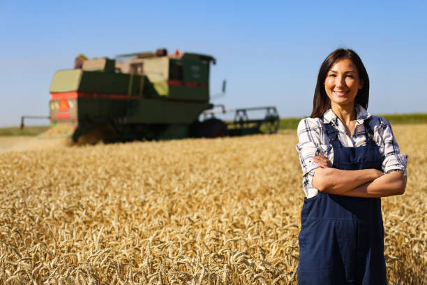 istock Female agricultural worker 1254421731
