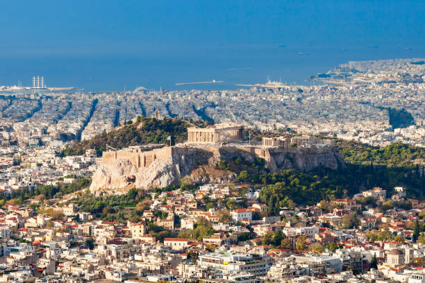 istock Athenian Acropolis in Greece 1254423356