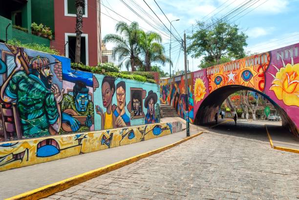 Barranco - Lima View of Barranco one of the area inside Lima peru city stock pictures, royalty-free photos & images