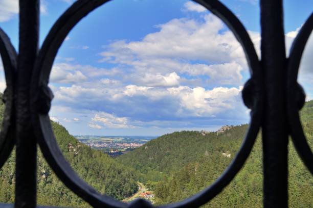 istock Panorama view in the Zittau mountains 1254428532
