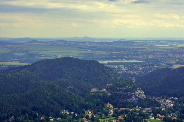 istock Panorama view in the Zittau mountains 1254428732