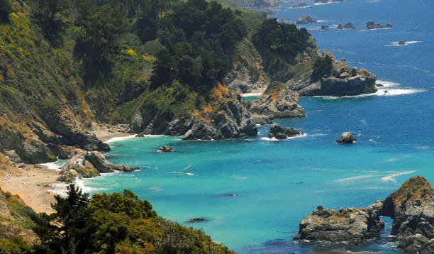 istock Pacific Coast- Beach and Cove at Big Sur- California 1254429733