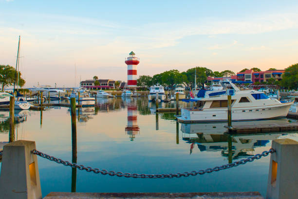 istock Lighthouse-Harbor Town-Hilton Head Island South Carolina 1254429767