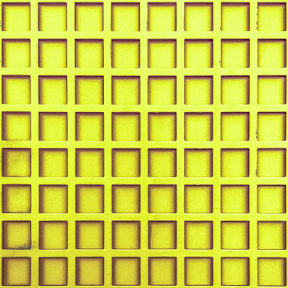 Full frame background of block of golden squares