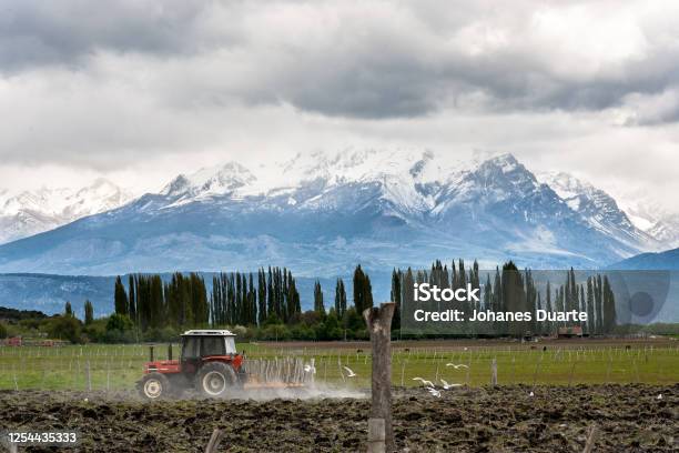 Trevelin Rural Scenes Stock Photo - Download Image Now - Argentina, Country Road, Horizontal