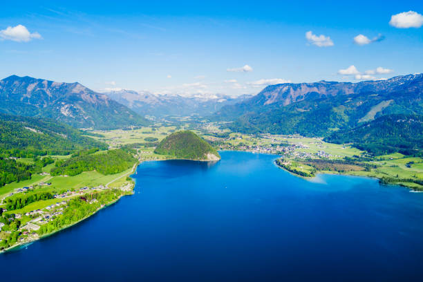 istock St. Wolfgang aerial view 1254444386