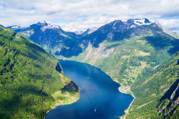 istock Geiranger at Geirangerfjord, Norway 1254444405