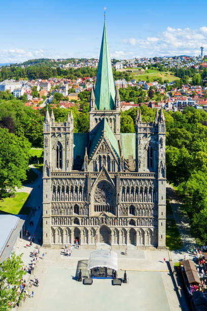 istock Nidaros Cathedral in Trondheim 1254444417