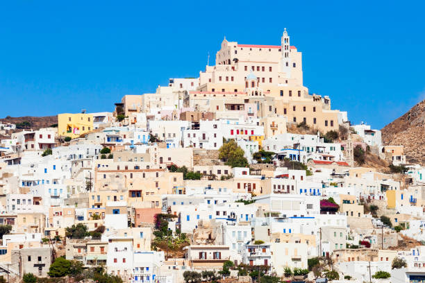 istock Syros island in Greece 1254444437