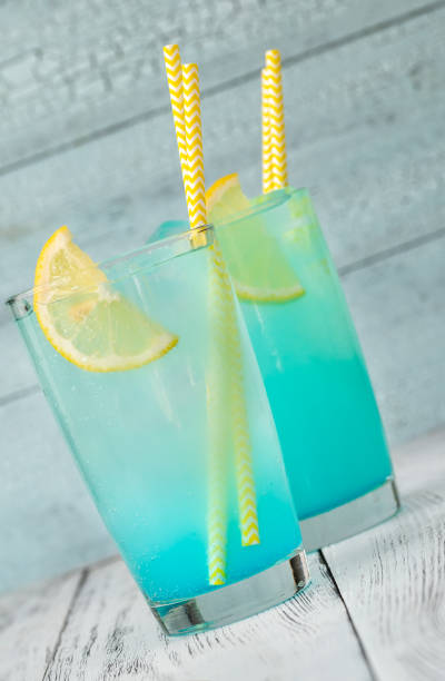 istock Glasses of electric lemonade 1254449062