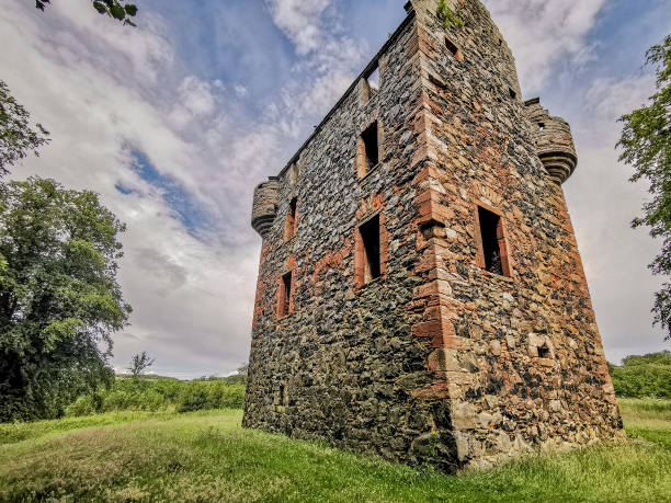 istock Greenknowe tower near gordon scottish borders 1254449482
