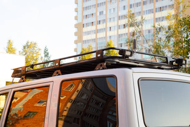 istock Trunk on a passenger car for cargo transportation. 1254450684