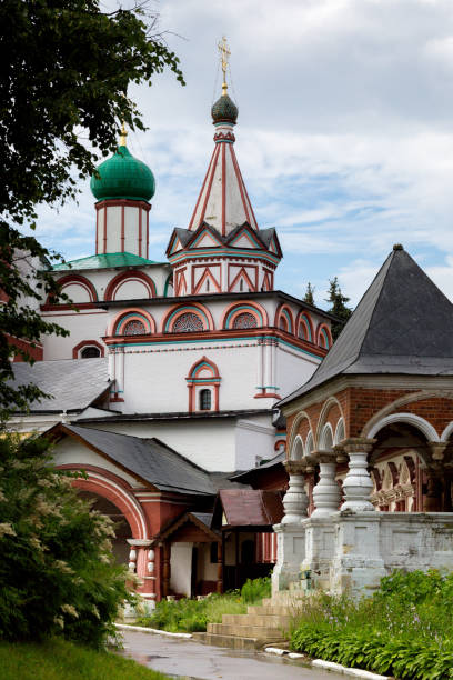istock Fragments of architecture the Russian Orthodox monastery 1254456716