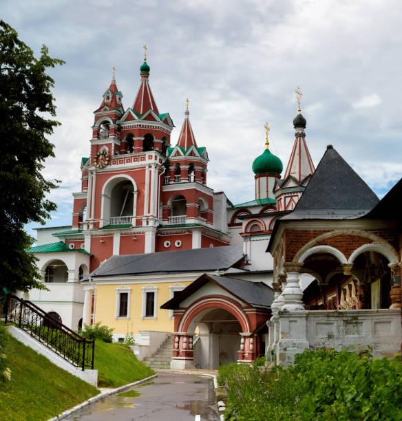 istock Fragments of architecture the Russian Orthodox monastery 1254456720