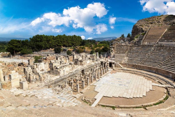 istock Amphitheater (Coliseum) in Ephesus 1254460614