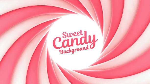 i̇çeriğiniz için yer ile tatlı şeker arka plan - şeker illüstrasyonlar stock illustrations