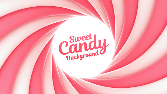 Sweet candy background with place for your content