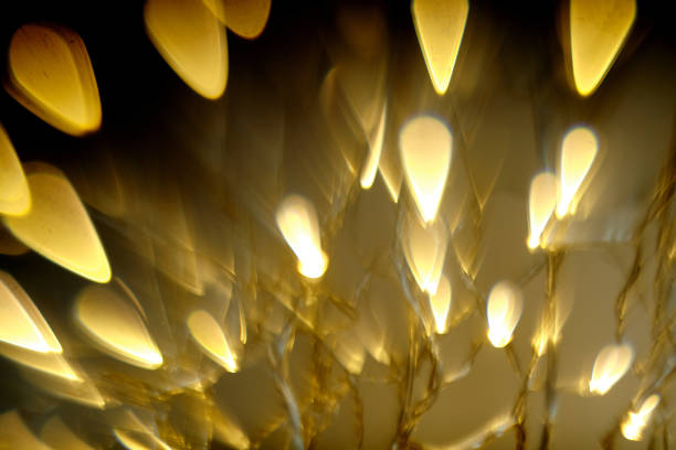 istock Abstract background with great bokeh effects in yellow colors 1254466789