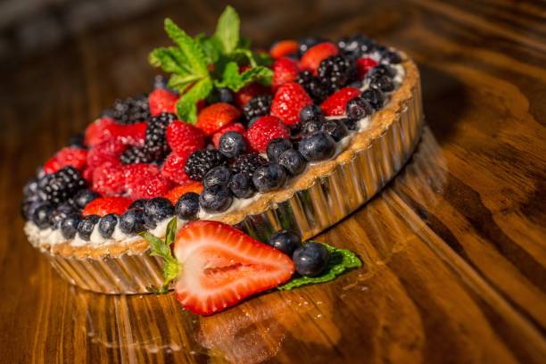 istock Berry Tart - Dessert Creation 1254475865