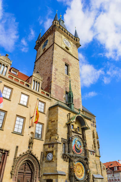 istock Astronomical Clock Tower at Old Town Square in Prague, Czech Republic 1254484370