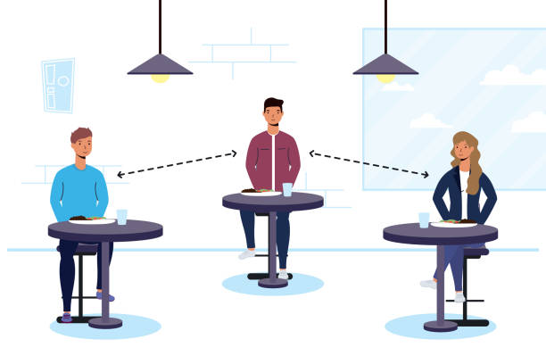 Social Distance Lunch 1,700+ Lunch Room Social Distance Stock Photos, Pictures & Royalty-Free ...