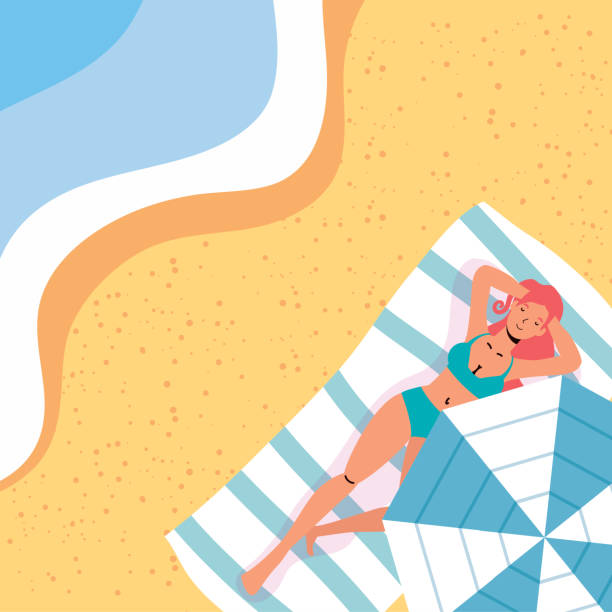 istock woman on the beach summer vacations scene 1254491324