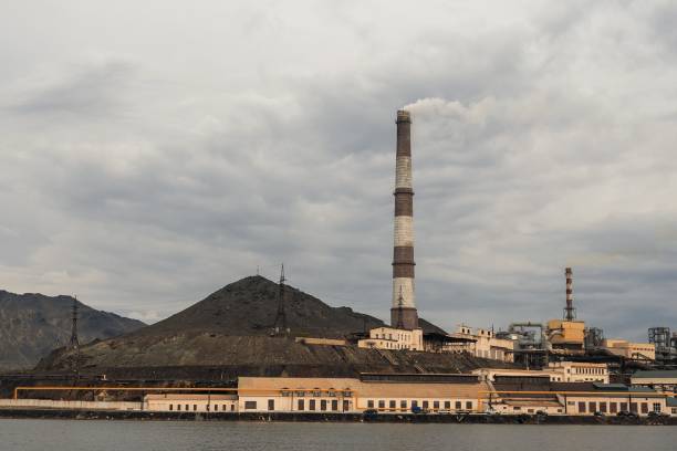 istock Panorama of the industrial complex 1254500040