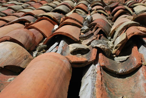 istock Roof tiles 1254501337