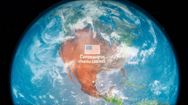 istock Novel Coronavirus nCoV spreading all over USA 1254502504