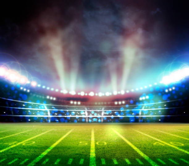 istock american football stadium 3D. 1254505606