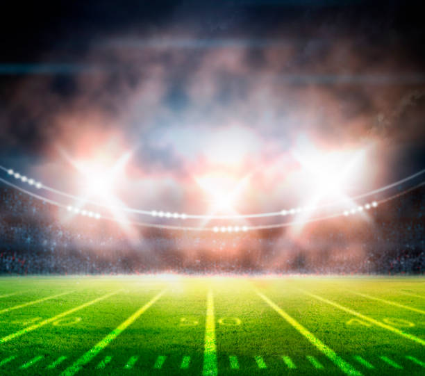 istock american football stadium 3D. 1254505609