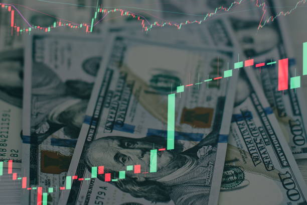 istock financial instruments with various type of indicators including volume analysis for professional technical analysis on the monitor of a computer. Fundamental and technical analysis concept. 1254506374