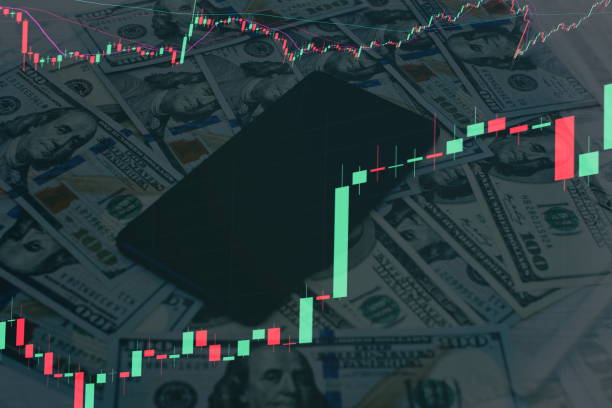 istock Fundamental and technical analysis concept. Professional technical analysis on the monitor of a computer. 1254506386