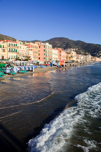 Alassio, Riviera dei Fiori, Savona, Liguria, Italia. photo