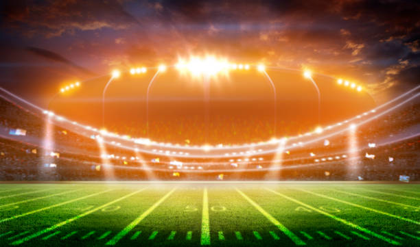 istock american football stadium 3D. 1254517565