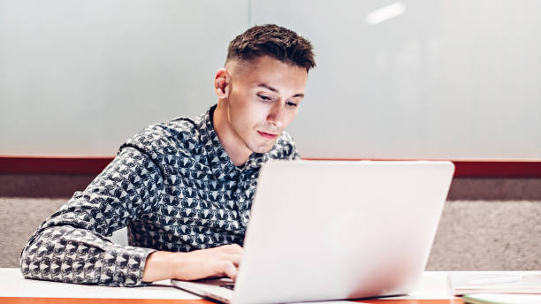 istock Businessman working in office 1254517728