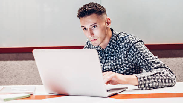 istock Businessman working in office 1254517729