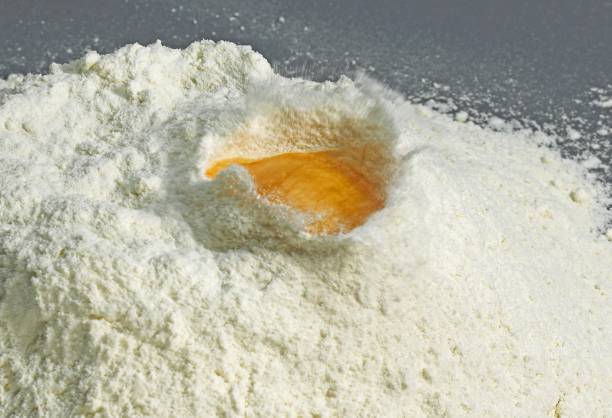 istock Wheat Flour and Egg, Cake Ingredients 1254519587