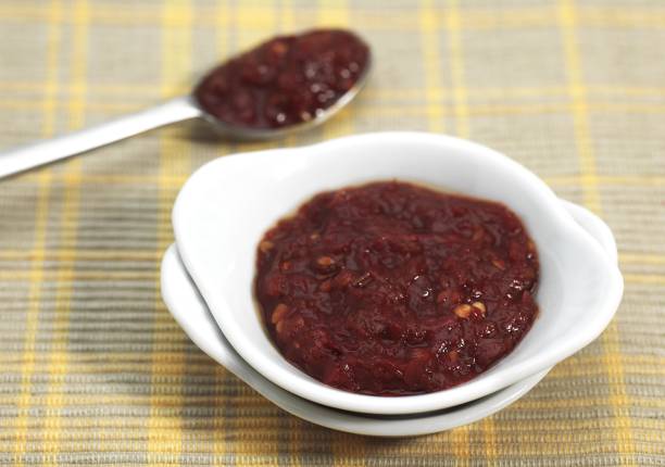 istock Harissa, North-African Chili Sauce 1254520417