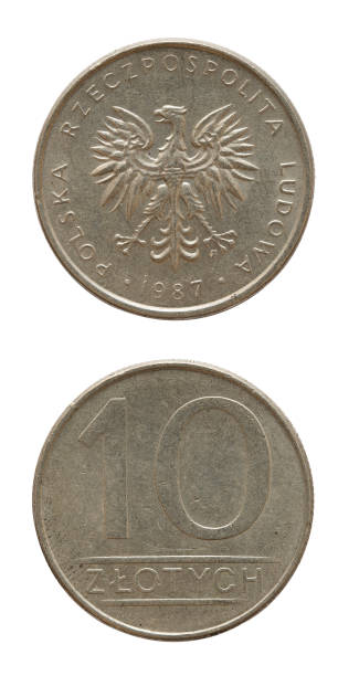 istock 10 Polish Coin 1254522795
