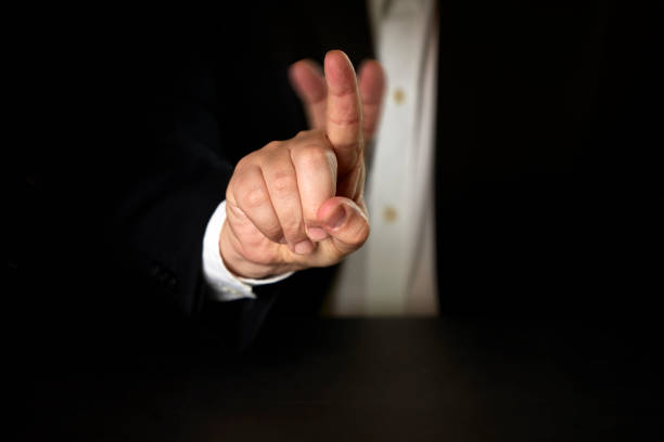 istock businessman denying with his finger 1254532870