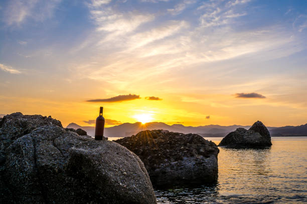 istock Bottle of wine 1254537299