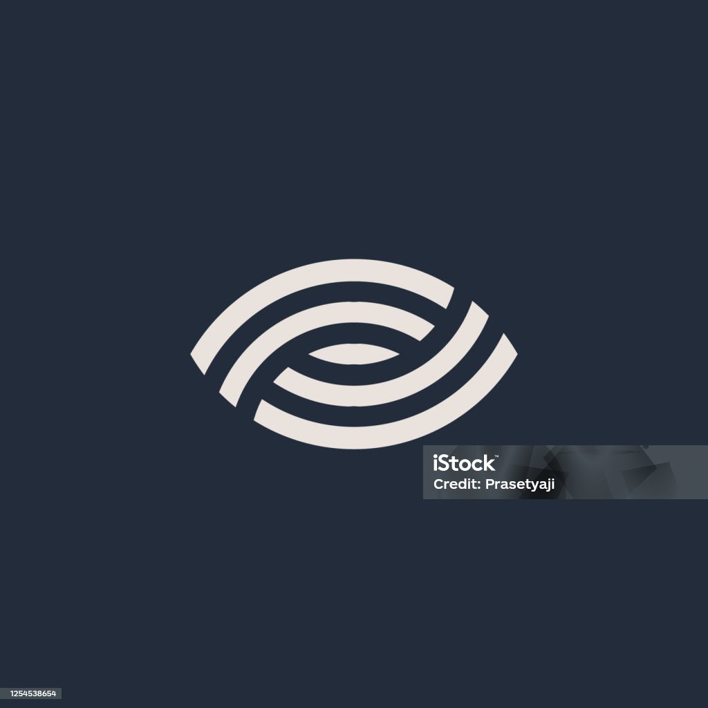 Eye Logo Concept Creative Line Emblem Design Template Symbol For ...