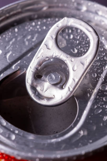 istock Opened can of cold beer 1254538659