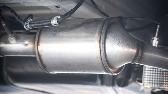 new exhaust system with catalytic converter