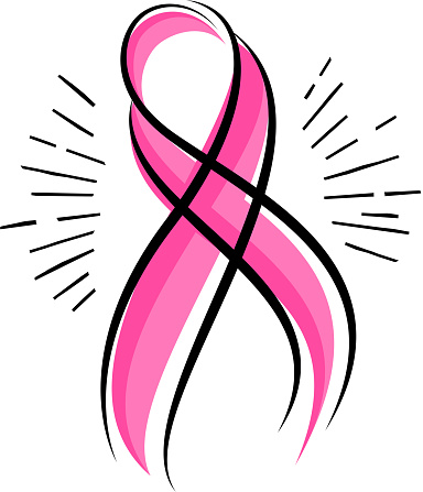 breast cancer awareness symbol illustration design element