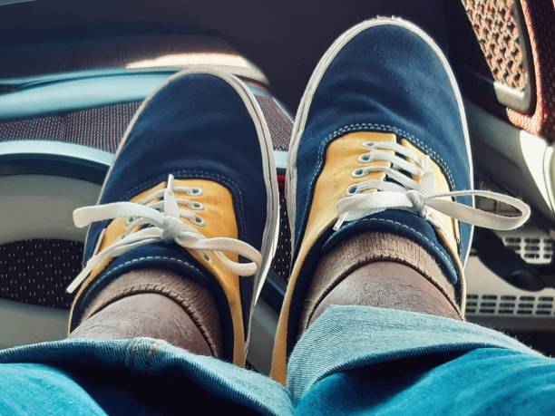 istock Colourful Skate shoes 1254561022