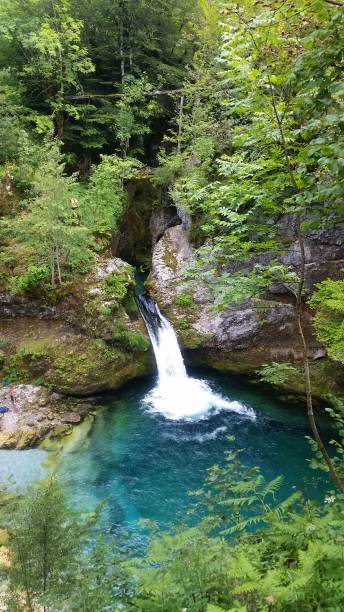 istock Blue eye spring near Theth 1254561692