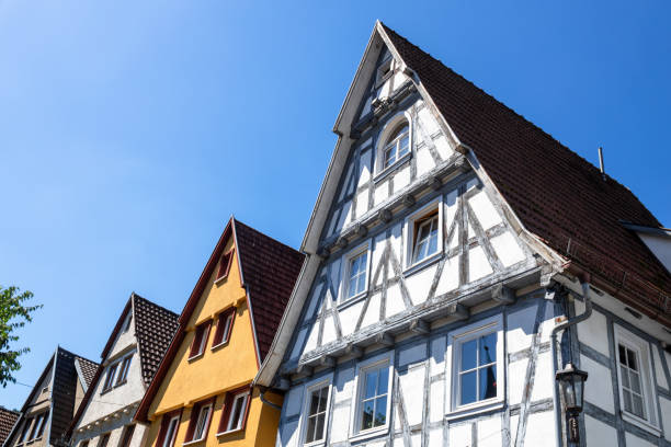 An image of  houses in a row in Calw Germany